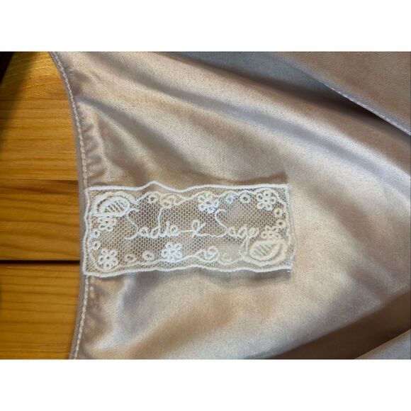 Sadie & Sage Lined Faux Suede Sleeveless Tan Mini Dress V Neck READ Size Small ( - Picture 4 of 7